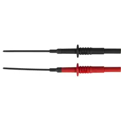 Test probes kit, socket 4 mm, 600 V, CAT III, black/red, SET-PROBES