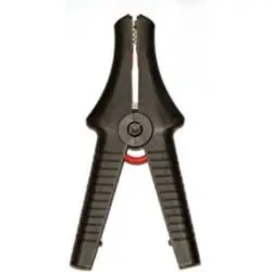 Alligator clip, red, CAT IV, Z555E