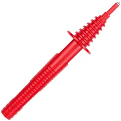 Test probe, socket 4 mm, red, Z555G