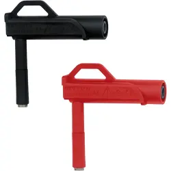 Test probes kit, socket 4 mm, rigid, 1000 V, black/red, P01103058Z