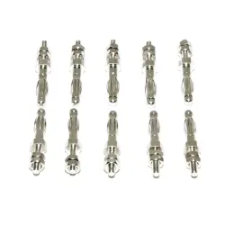 4 mm plug, screw connection, silver, BU-P72918