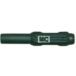 2 mm plug, solder/crimp connection, 0.25-0.5 mm², black, 65.3314-21