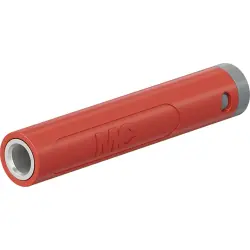 4 mm socket, solder connection, 2.5 mm², mounting Ø 8 mm, red, 64.2060-22