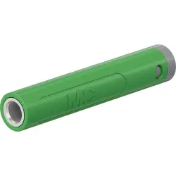 4 mm socket, solder connection, 2.5 mm², mounting Ø 8 mm, green, 64.2060-25