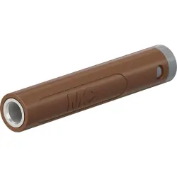 4 mm socket, solder connection, 2.5 mm², mounting Ø 8 mm, brown, 64.2060-27