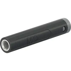 4 mm socket, crimp connection, 1.0 mm², mounting Ø 8 mm, black, 64.2062-21