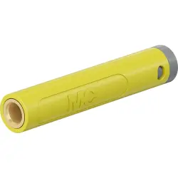 4 mm socket, crimp connection, 1.0 mm², mounting Ø 8 mm, yellow, 64.2063-24