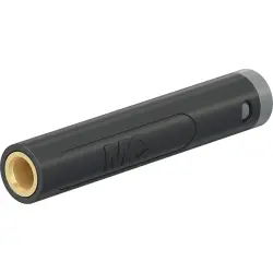 4 mm socket, crimp connection, 2.5 mm², mounting Ø 8 mm, black, 64.2065-21