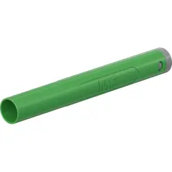 4 mm plug, crimp connection, 1.0 mm², CAT II, CAT III, green, 66.2043-25