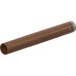 4 mm plug, crimp connection, 2.5 mm², CAT II, CAT III, brown, 66.2044-27
