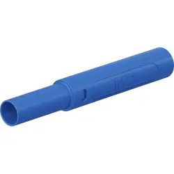 4 mm plug, screw connection, 2.5 mm², CAT II, CAT III, blue, 66.2047-23