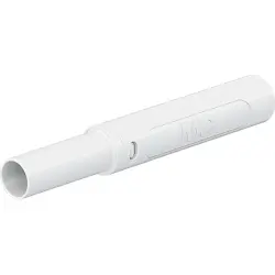 4 mm plug, screw connection, 2.5 mm², CAT II, CAT III, white, 66.2047-29