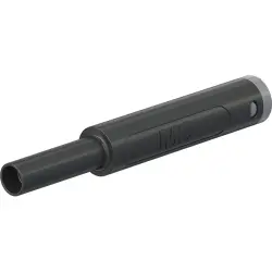 4 mm jack, solder connection, 2.5 mm², CAT II, CAT III, black, 66.2051-21