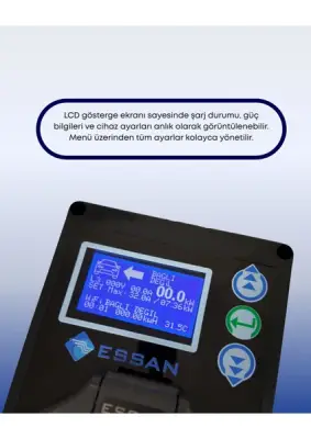 22 Kw Taşınabilir Flexy Elektrikli Araç Şarj Cihazı - 3