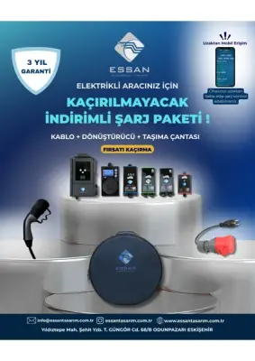 22 Kw Taşınabilir Flexy Elektrikli Araç Şarj Cihazı - 8