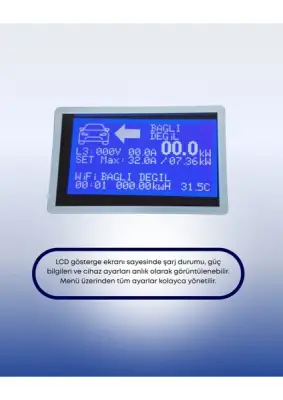 22 Kw Wallbox Dual ( Çift Çıkışlı) Elektrikli Araç Şarj Cihazı - 4