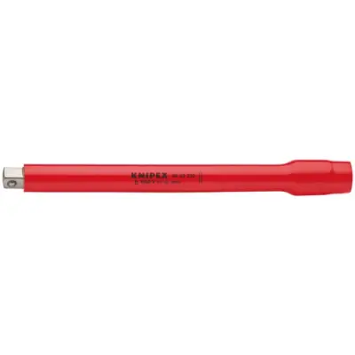 VDE 3/8 inch extension, internal/external square, L 250 mm, 98 35 250 - 1