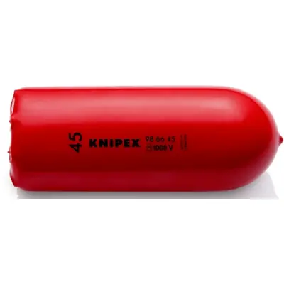 Self-clamping grommet, L 130 mm, red, 98 66 45 - 1