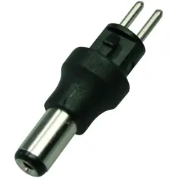 Hollow plug, 2.1 x 5.5 x 9.5 mm, for universal coupling, 10.5544.003-16