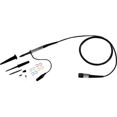 Oscilloscope probe, BNC connector, 500 V, CAT I, black, GTP-150B-2 - 1