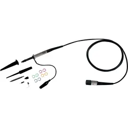 Oscilloscope probe, BNC connector, 500 V, CAT I, black, GTP-150B-2