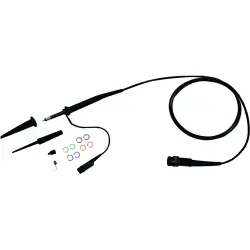 Oscilloscope probe, BNC connector, black, GTP-200B-4