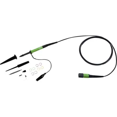 Oscilloscope probe, BNC connector, 500 V, CAT I, black, GTP-250B-2 - 1