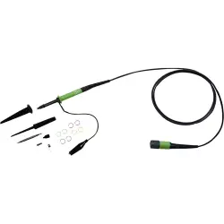 Oscilloscope probe, BNC connector, 500 V, CAT I, black, GTP-250B-2