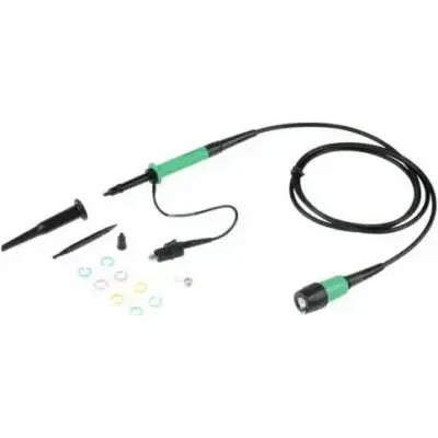 Oscilloscope probe, BNC connector, 300 V/500 V, CAT II/CAT I, black, GTP-251R - 1
