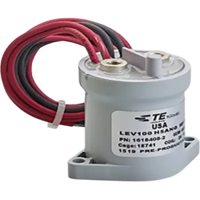 High voltage contactor, 1 pole, 150 A, 1000 VDC, 1 Form X, coil 24 VDC, bolt connection, 1618412-8 - 1