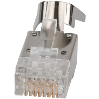 Plug, RJ45, 8 pole, 8P8C, Cat 6A, cable assembly, VDV826754, package with 100 pieces - 1