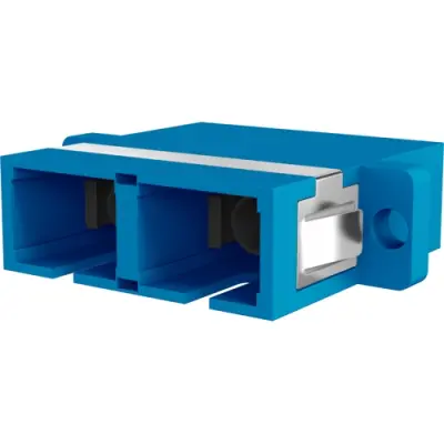 FO adapter, SC plug to SC plug, straight, 53316.3 - 1