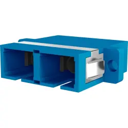 FO adapter, SC plug to SC plug, straight, 53316.3