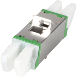 FO adapter, E2000 jack to E2000 jack, straight, 53523.1