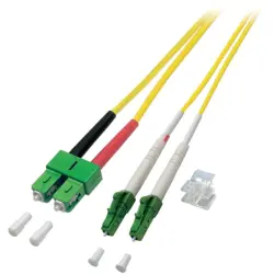 Duplex-jumper, LC to LC, 1 m, OS2, singlemode 9/125 µm, O0387.1