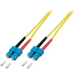 Duplex-jumper, SC to SC, 7.5 m, OS2, singlemode 9/125 µm, O2513.7,5