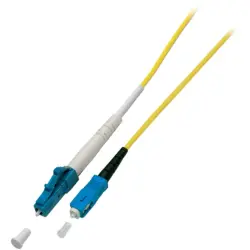 Simplex-jumper, LC to SC, 1 m, OS2, singlemode 9/125 µm, O0947.1