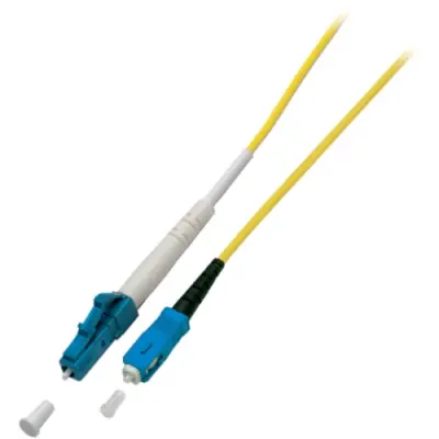 Simplex-jumper, LC to SC, 1 m, OS2, singlemode 9/125 µm, O0947.1 - 1