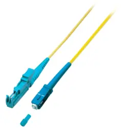 Simplex-jumper, E2000 to SC, 5 m, OS2, singlemode 9/125 µm, O0839.5