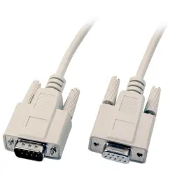 Extension cable, 5 m, D-Sub plug, 9 pole to D-Sub socket, 9 pole, EK131.5