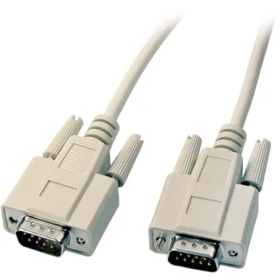 Connection cable, 10 m, D-Sub plug, 9 pole to D-Sub plug, 9 pole, EK129.10 - 1