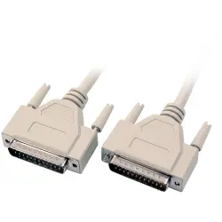 Connection cable, 2 m, D-Sub plug, 25 pole to D-Sub plug, 25 pole, EK137.2