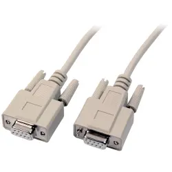 Connection cable, 2 m, D-Sub socket, 9 pole to D-Sub socket, 9 pole, EK152.2