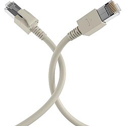 Patch cable, RJ45 plug, straight to RJ45 plug, straight, Cat 6A, S/FTP, LSZH, 10 m, gray, DCK1001GR.10 - 4