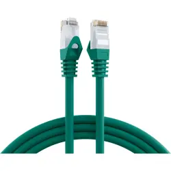 Patch cable, RJ45 plug, straight to RJ45 plug, straight, Cat 6, U/UTP, LSZH, 7.5 m, green, K8104GN.7,5