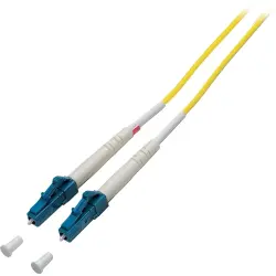 FO patch cable, LC to LC, 10 m, G657A2, singlemode 9/125 µm, O0948.10
