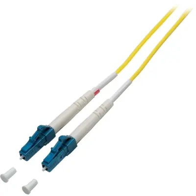 FO patch cable, LC to LC, 10 m, G657A2, singlemode 9/125 µm, O0948.10 - 1