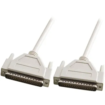 Data cable, 1 m, D-Sub plug, 37 pole to D-Sub plug, 37 pole, K5190.1 - 1