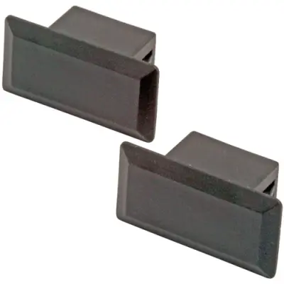 Dummy plug, black, for SC duplex/LC quad/ST duplex, 53025.1-100, package with 100 pieces - 1