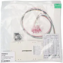 FO splice box, OM4 multimode, LC, (W x H x D) 155 x 8 x 92 mm, 53100.205